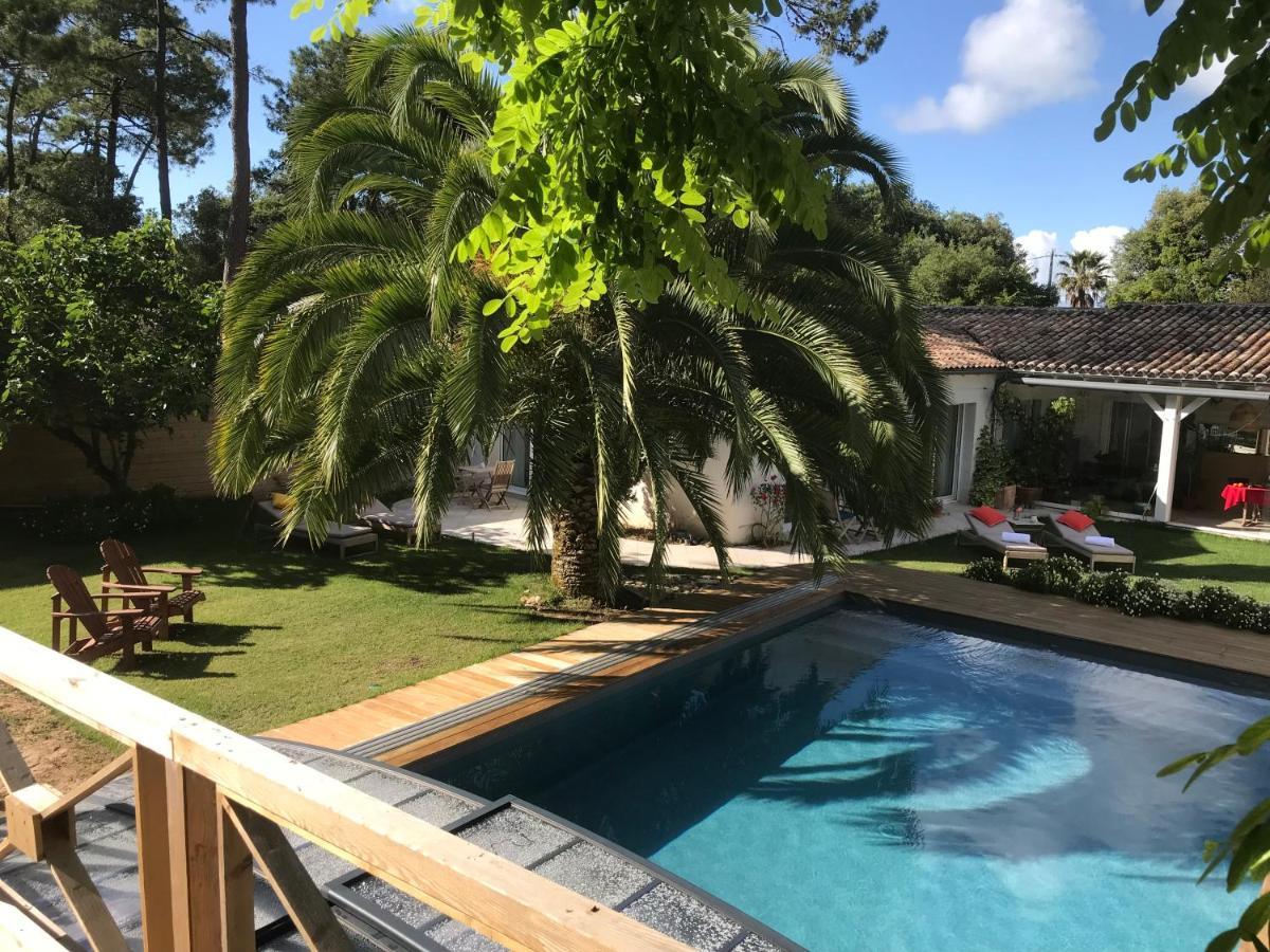 Hotel LA MAISON DE LA DUNE - Jacuzzi 1ère séance offerte - Piscine chauffée avec Abri Amovible - Plage située à 200m, accès direct par le bois - Borne VE La Couarde-sur-Mer Esterno foto