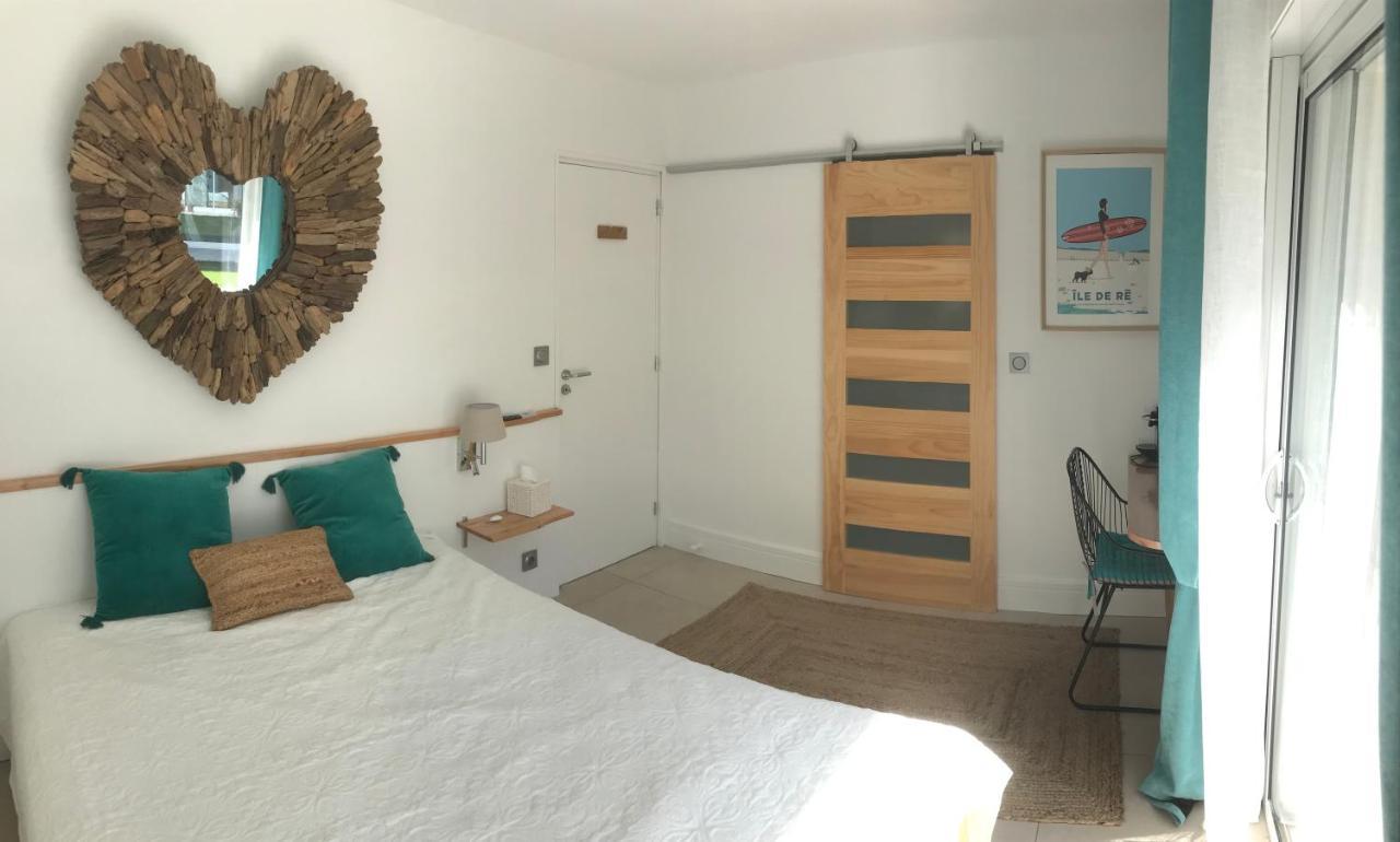 LA MAISON DE LA DUNE - Jacuzzi 1ère séance offerte - Piscine chauffée avec Abri Amovible - Plage située à 200m, accès direct par le bois - Borne VE La Couarde-sur-Mer Esterno foto
